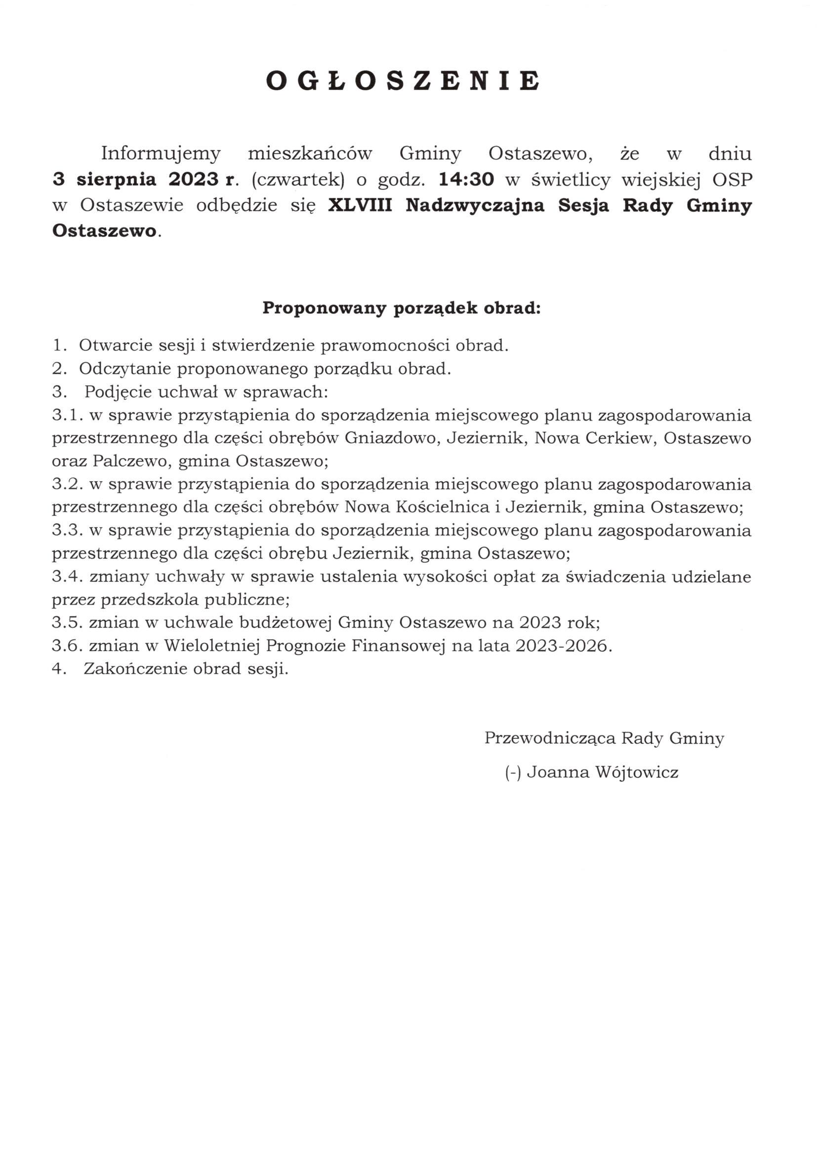 Ogłoszenie_XLVIII_sesja_RG