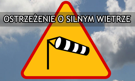 silny wiatr