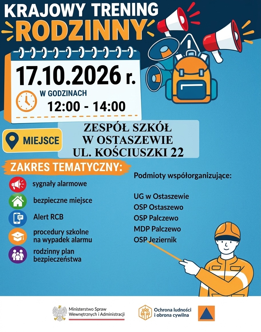 Krajowy Trening Rodzinny w Ostaszewie 17 października